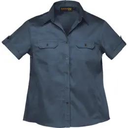 Plain Bush Shirt Ladies Airforce